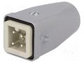 Connector: HDC; plug; male; EPIC KIT; PIN: 4; 23A; 400V; 3+PE; M20 LAPP 75009602