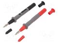 Measuring tip; 15A; red and black; Socket size: 4mm CHAUVIN ARNOUX CA-P01295458Z