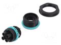 Connector: AC supply; screw terminal; female; TEEPLUG®; 17.5A TECHNO THB.387.F4A