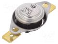 Sensor: thermostat; SPST-NC; 120°C; 16A; 250VAC; connectors 6,3mm TOMIC AR03W1S3-120