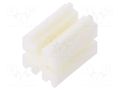 Spacer sleeve; LED; ØLED: 3mm; L: 7mm; natural; UL94V-0; polyamide DREMEC DR8GE04V80264