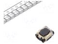 Microswitch TACT; SPST; Pos: 2; SMT; none; 5N; 2.9x3.5x1.4mm; 1.7mm PANASONIC EVPAAR02Q