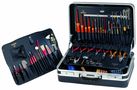 Service Case "TECHNIK" with 82 tools, with central safety code 6400Z