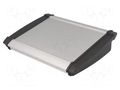 Enclosure: desktop; Alu-Topline; X: 250mm; Y: 181mm; Z: 53mm; natural BOPLA ATPH-1850-250-MT