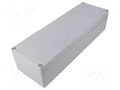 Enclosure: multipurpose; X: 120mm; Y: 360mm; Z: 82mm; GA; aluminium RITTAL RITTAL-9111210