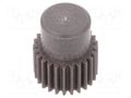 Spur gear; whell width: 16mm; Ø: 13.5mm; Number of teeth: 25; ZCL ELESA+GANTER ZCL-0.5-25