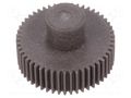 Spur gear; whell width: 16mm; Ø: 25mm; Number of teeth: 48; ZCL ELESA+GANTER ZCL-0.5-48