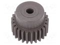 Spur gear; whell width: 30mm; Ø: 40.5mm; Number of teeth: 25; ZCL ELESA+GANTER ZCL-1.5-25