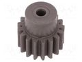 Spur gear; whell width: 35mm; Ø: 38mm; Number of teeth: 17; ZCL ELESA+GANTER ZCL-2.0-17