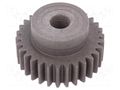 Spur gear; whell width: 35mm; Ø: 64mm; Number of teeth: 30; ZCL ELESA+GANTER ZCL-2.0-30