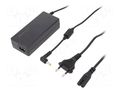 Power supply: switching; 19VDC; 3.42A; Out: 5,5/2,5; 65W; desktop QOLTEC ZSI-50018