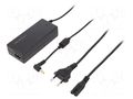 Power supply: switching; 19VDC; 3.42A; Out: 5,5/2,5; 65W; desktop QOLTEC ZSI-50068