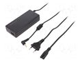 Power supply: switching; 19VDC; 4.74A; Out: 5,5/2,5; 90W; desktop QOLTEC ZSI-50070