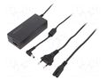 Power supply: switching; 19VDC; 3.42A; Out: 5,5/2,5; 65W; desktop QOLTEC ZSI-50073