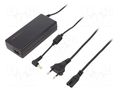 Power supply: switching; 19VDC; 3.95A; Out: 5,5/2,5; 75W; desktop QOLTEC ZSI-50079
