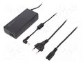 Power supply: switching; 19VDC; 4.74A; Out: 5,5/2,5; 90W; desktop QOLTEC ZSI-50090