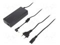 Power supply: switching; 19VDC; 4.74A; Out: 5,5/2,5; 90W; desktop QOLTEC ZSI-50096