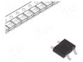 Bridge rectifier: single-phase; 100V; If: 0.5A; Ifsm: 35A; MBF; SMT LUGUANG ELECTRONIC MB1F-LGE