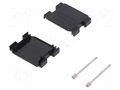 Enclosure for connectors: D-Sub adapters; straight ENCITECH DPAK-P-25-K