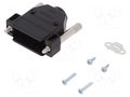 Enclosure for connectors: D-Sub; D-Sub HD 26pin; straight ENCITECH DTPP-15-P-J38-K