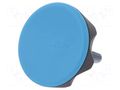 Knob; Ø: 56mm; Ext.thread: M8; 30mm; technopolymer PA; Cap: blue ELESA+GANTER ELK.56P-M8X30-C5
