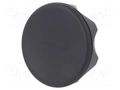 Knob; Ø: 70mm; Int.thread: M10; 18mm; H: 35mm; technopolymer PA ELESA+GANTER ELK.70B-M10-C1