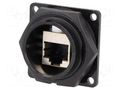 Connector: RJ45; coupler; DC; PIN: 8; Cat: 6; shielded; 8p8c; straight SWITCHCRAFT DCP-RJ6SB-F