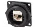 Connector: RJ45; socket; DC; PIN: 8; Cat: 6; shielded; 8p8c; IP67,IP68 SWITCHCRAFT DCP-RJ6ST-SD