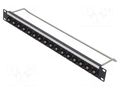 Coupler; patch panel; BNC socket,both sides; 50Ω; FT; rack; screw CLIFF CP30184