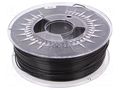 Filament: PLA; Ø: 1.75mm; black,translucent; 200÷235°C; 1kg DEVIL DESIGN DEV-PLA-1.75-GBK