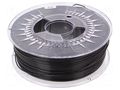 Filament: PLA; Ø: 1.75mm; black,translucent; 200÷235°C; 1kg DEVIL DESIGN DEV-PLA-1.75-GBK
