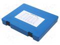 O-ring set; NBR caoutchouc; metric; 285pcs. ORING USZCZELNIENIA TECHNICZNE OBOX-285-NBR-M
