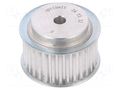 Belt pulley; T5; W: 25mm; whell width: 36mm; Ø: 50.1mm; aluminium OPTIBELT 36-T5-32-200ZA