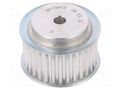 Belt pulley; T5; W: 25mm; whell width: 36mm; Ø: 50.1mm; aluminium OPTIBELT 36-T5-32-200ZA
