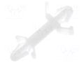 PCB distance; polyamide; L: 12.5mm; latch/latch; natural; UL94V-2 FIX&FASTEN FIX-CBS-12