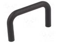 Holder; polyamide; black; H: 32mm; L: 53.5mm; W: 6.3mm; handle FIX&FASTEN FIX-HANU-48N