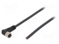 Cable: for sensors/automation; M8; PIN: 4; angled; 5m; plug; 30VAC WEIDMÜLLER 9456150500