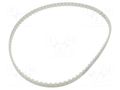 Timing belt; AT10; W: 12mm; H: 5mm; Lw: 800mm; Tooth height: 2.5mm OPTIBELT AT10-800-12-77ZA