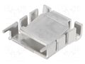 Heatsink: moulded; P-SIP; natural; L: 29.4mm; W: 25mm; H: 8.3mm; 18K/W FISCHER ELEKTRONIK FK224MIPSIP