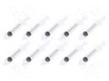 Syringe; 10ml; transparent; Luer Lock; polypropylene; 10pcs. FISNAR FIS-10CC-10PK