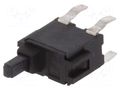 Switch: detecting; Pos: 2; 0.1A/30VDC; Leads: for soldering; THT C&K DDS001