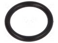 O-ring gasket; NBR caoutchouc; Thk: 1.5mm; Øint: 10mm; black ORING USZCZELNIENIA TECHNICZNE O-10X1.5-70-NBR