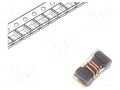 Inductor: wire; SMD; 0402; 100nH; 1A; 150mΩ; ±10%; Core mat: ferrite FASTRON 0402F-R10K-08