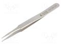 Tweezers; 120mm; SMD; Type of tweezers: straight IDEAL-TEK IDL-SM109.SA