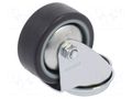 Transport wheel; Ø: 50mm; W: 20mm; H: 68mm; torsional; 40kg COLSON JDPE-0505-1001