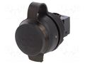 USB socket; 22mm; FrontCom; -40÷70°C; Ø22mm; IP65; black WEIDMÜLLER 1427960000