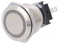 Switch: vandal resistant; Pos: 2; SPDT; 3A/240VAC; 3A/240VDC; 24V EAO 82-5151.1144