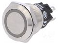 Switch: vandal resistant; Pos: 2; SPDT; 3A/240VAC; 3A/240VDC; 24V EAO 82-5151.11A4