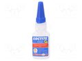 Cyanoacrylate adhesive; colourless; plastic container; 5÷20s LOCTITE LOC-460