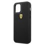 Ferrari FESPEHCP12MBK iPhone 12/12 Pro 6.1&quot; black/black hardcase On Track Perforated, Ferrari 3700740479636 3700740479636